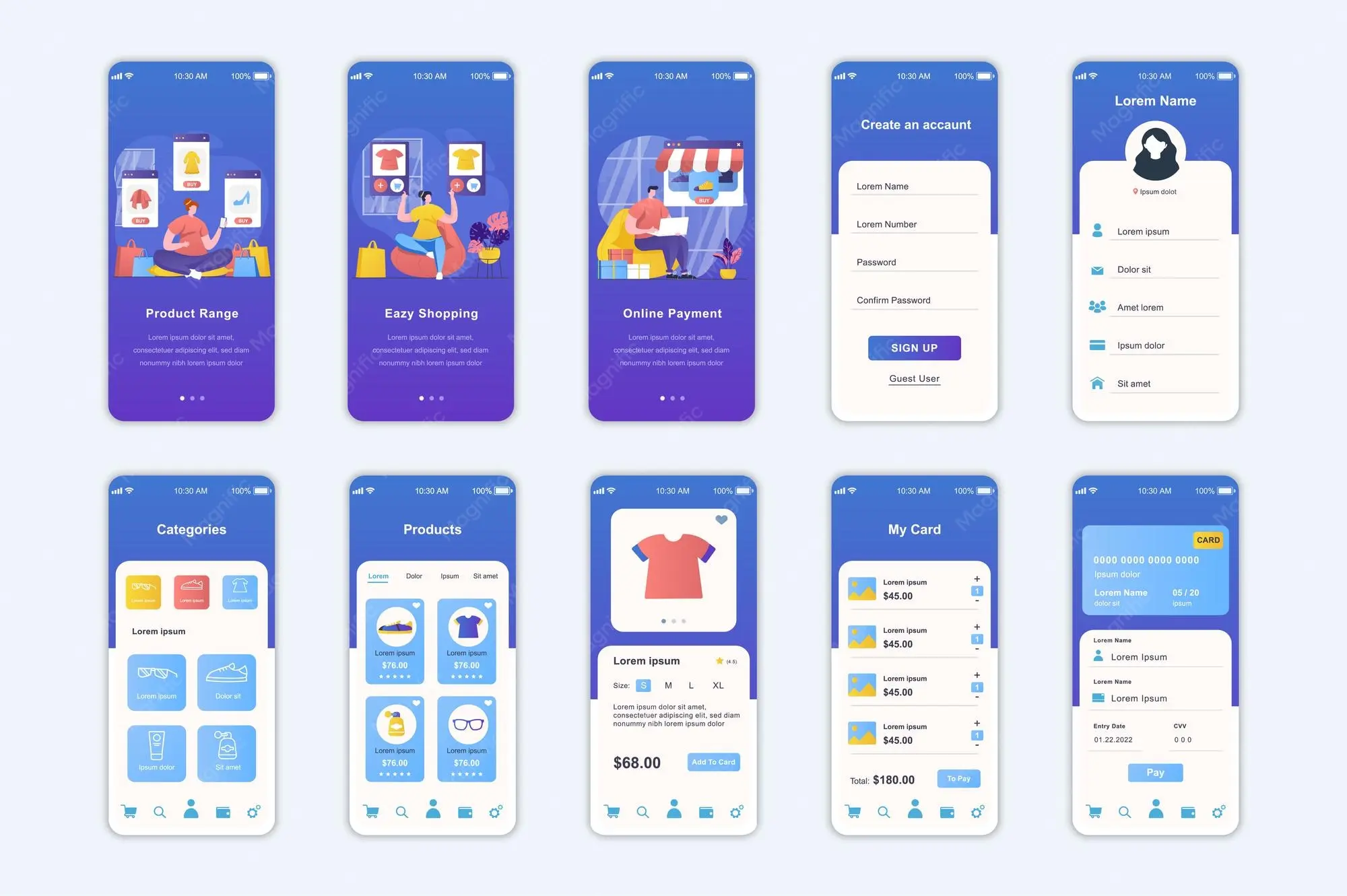 UX/UI Design preview